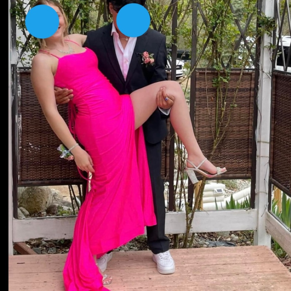 Prom dress pink